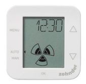 Bediening draadloos Zehnder ComfoSense 55  | Weekprogramma