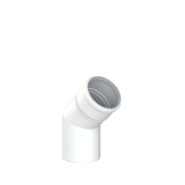 Bocht CoxDENS® | Ø100mm | 45° | MOQ 12pce