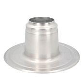 Plakplaat Anjo Vent-Alu 3000 | Ø90-100mm | Enkelwandig