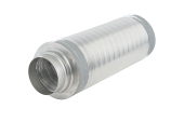 Geluiddemper spirobuis flexibel 25 | Ø80x1000mm | Alu