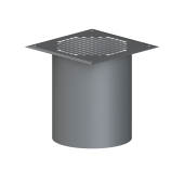 Aanzuigstuk CoxDry® HR-WTW | Ø168mm | Onderpans