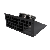 Gevelinlaatkap | Ø160mm | RAL9005