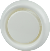 Afvoerventiel Itho KLV Ø125mm | Wit | KST