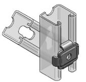 Kombi-profielhouder De Waal Staal 36+41 VERZ | 100pce