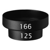 Verloop Ubbink | Ø166-125mm | Zwart