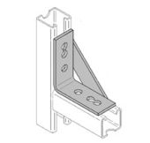 Montage-driehoek De Waal Staal 41 | 90° | 4-gaats | 25pce
