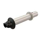 MDV Ubbink Rolux 5H HR | Ø80/125x800mm | Conc | Zwart