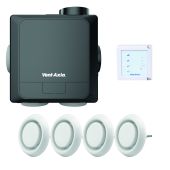 MV Vent-Axia Multihome BEP | RA + 4-st schakel. + 4x ventiel