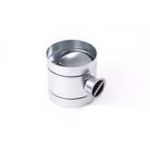 Regelklep stalen kwadrant Ø 450mm