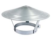 Regenkap spirobuis Ø100mm