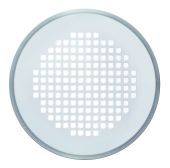 Designrooster Zehnder Torino Ø125/160mm | Wit