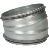 Bocht glad spirobuis Ø100mm | 15° | Safe