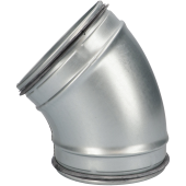 Bocht glad spirobuis Ø180mm | 45° | Safe
