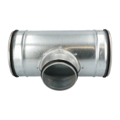 T-stuk spirobuis Ø180-150mm | 90° | Safe