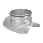 Safe zadelstuk Ø100 mm op buis Ø125 mm