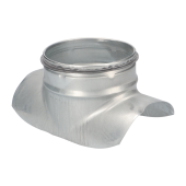 Safe zadelstuk Ø125 mm op buis Ø125 mm