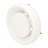 Afvoerventiel Zehnder STK 1 | Ø100/125mm | RAL9010