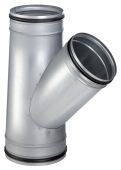 T-Stuk Zehnder 45 graden Ø200