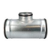 T-stuk spirobuis Ø180-125mm | 90° | Safe