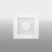 Toevoerrooster MWVP-4 Ø 250mm RAL9010