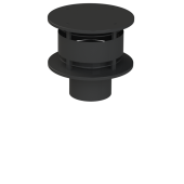 Tregakap ALU | Ø200mm | Zwart