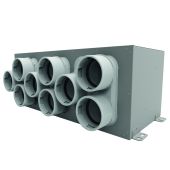 Verdeelunit Vent-Axia UfP+ | 9Ø90 | Ø160mm | Geluiddemper