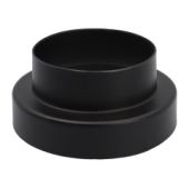 Verloop Ubbink | Ø166-125mm | Zwart