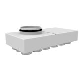 Hoofdverdeler Vent-Axia VHVBO 69 180 | 18xØ69 onderaansl. |