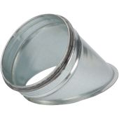 Vlakzadel spirobuis Ø250mm | 45° | Safe