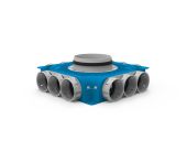 Instortverdeler Vent-Axia VTVGS 69 160 | 12xØ69 zijaansl Tui