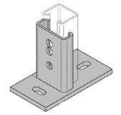 Zadelflens De Waal Staal 41 "lengte" VERZ | 10pce